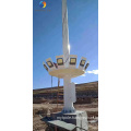 Good quality 10-12 meters stadium light pole high mast pole